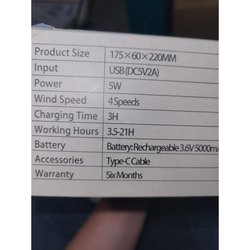 Bladeless neck fan - Picture 2 of 2